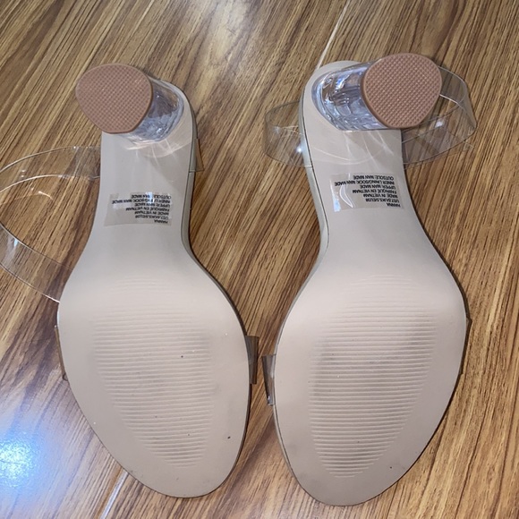 HANNA TRANSPARENT HEELED SANDAL - Picture 6 of 8
